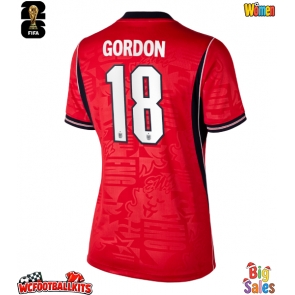 England Anthony Gordon #18 Replica Away Stadium Shirt for Women World Cup 2026 Short Sleeve